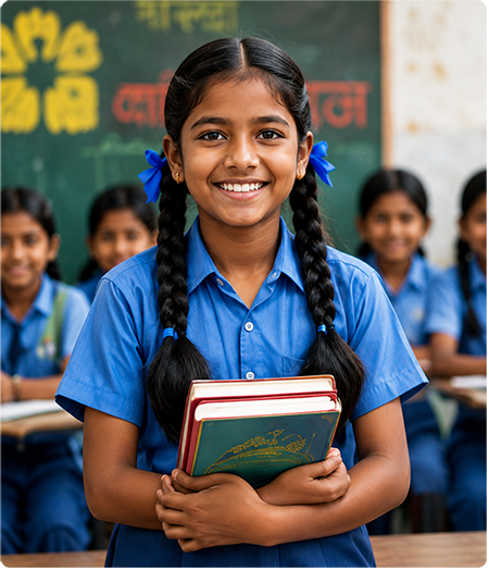 Student receiving education